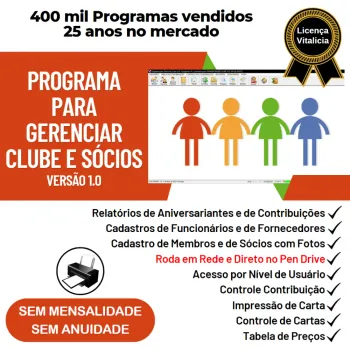 Programa para Gerenciar Clube v1.0