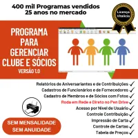 Programa para Gerenciar Clube v1.0 — imagem principal