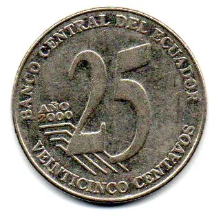 Cuba - 2000 - 25 Centavos