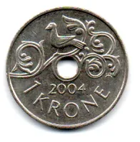 Noruega - 2004 - 1 Krone