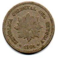 Uruguai - 1901 - 2 Centésimos