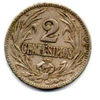 Uruguai - 1924 - 2 Centésimos - Foto 2
