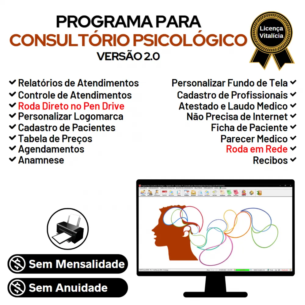Programa Gerenciar Consultório Psicológico v2.0