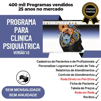 Programa Gerenciar Clinica Psiquiatrica v1.0