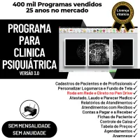 Programa Gerenciar Clinica Psiquiatrica + Financeiro v3.0 Plus — imagem principal