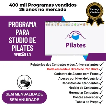 Programa para Gerenciar Studio de Pilates v1.0