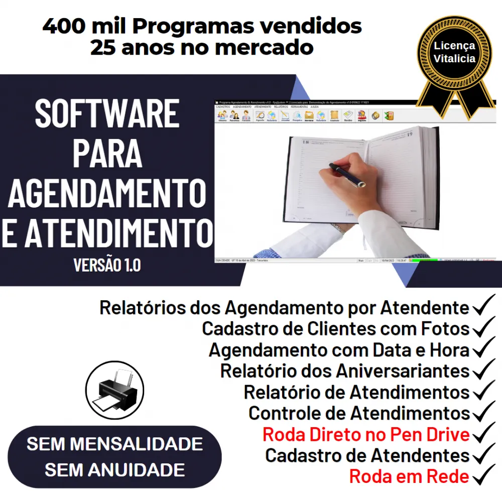 Software Agendamento e Atendimento v1.0 - FpqSystem