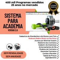 Sistema para Academia com Agendamento e Contrato v2.0 — imagem principal