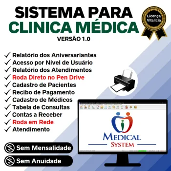 Sistema Consultório e Clinica Médica v1.0