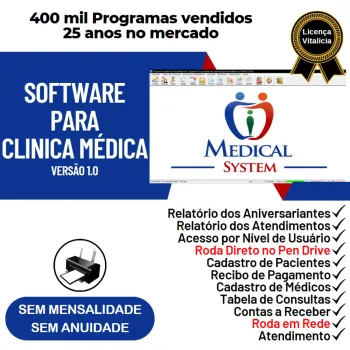 Software Consultório e Clinica Médica v1.0