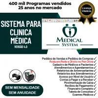Sistema Consultório e Clinica Médica com Agendamento, Vendas e Financeiro v4.0 — imagem principal