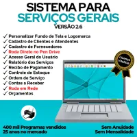 Sistema OS Serviços Gerais, Orçamentos e Relatórios v2.6 — imagem principal