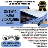 Sistema OS Vidraçaria e Esquadria com Vendas, Financeiro e Agendamento v5.7 Plus — imagem principal