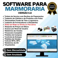 Software Ordem de Serviço Marmoraria com Vendas e Financeiro v4.8 — imagem principal