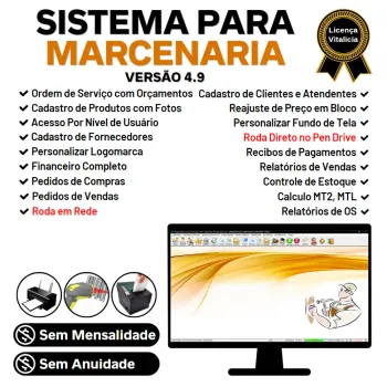 Sistema OS Marcenaria com Ordem de Serviço e Financeiro v4.9