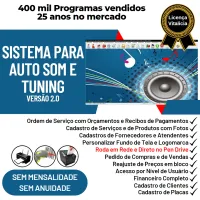 Sistema para AutoSom e Tunning + Vendas e Financeiro v2.0