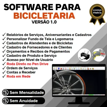Sistema para Loja de Bicicletaria com Serviços e Vendas v1.0