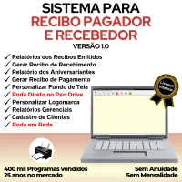 Sistema Recibo Pagador e Recebedor v1.0 — imagem principal
