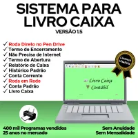 Sistema Livro Caixa Contabil v1.5 — imagem principal