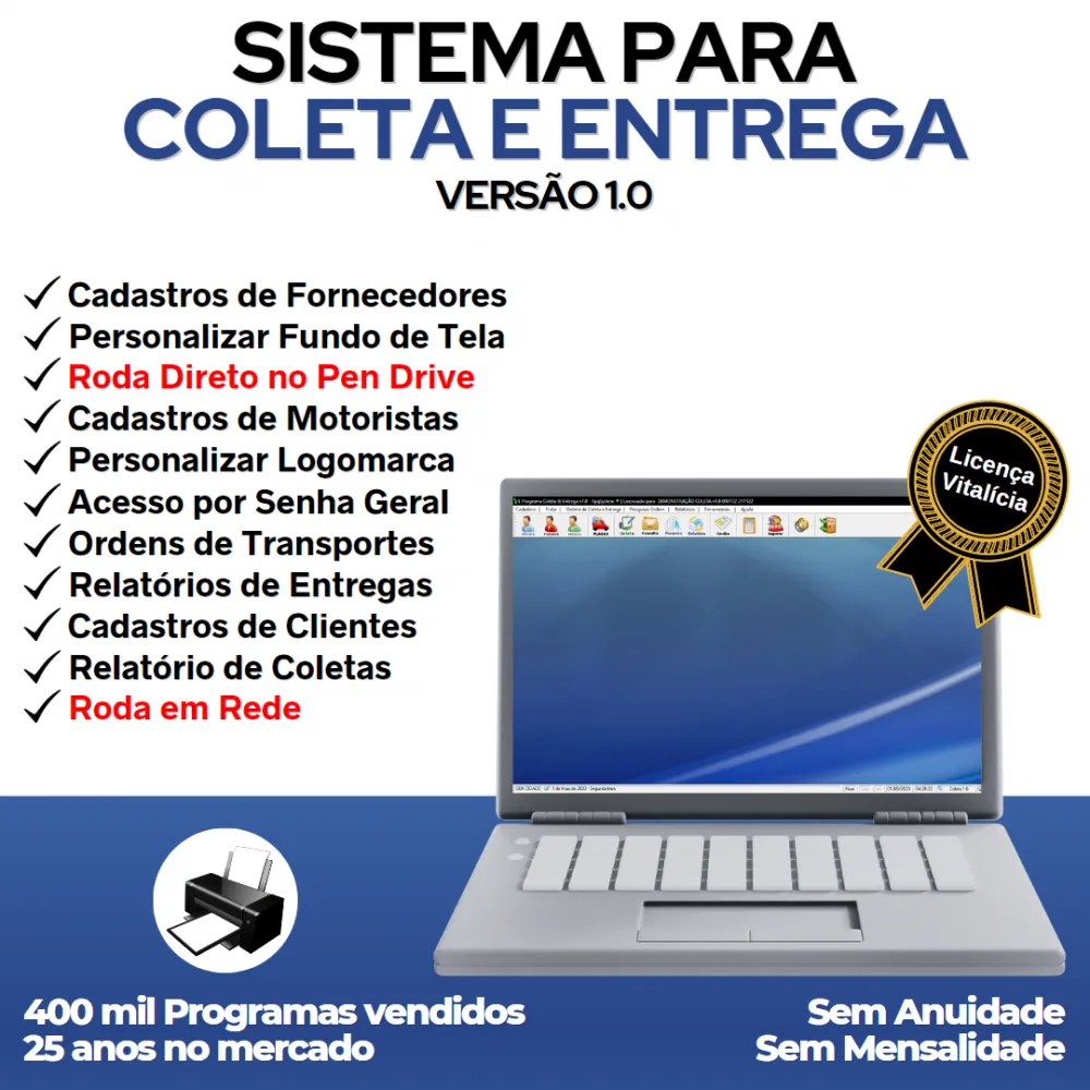 Sistema Coleta e Entrega v1.0