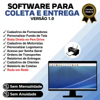 Software Coleta e Entrega v1.0 — imagem principal
