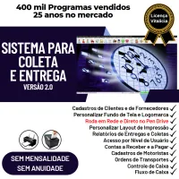 Sistema Coleta e Entrega + Financeiro v2.0 — imagem principal