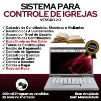 Sistema para Controle de Igrejas com Financeiro v2.0 — imagem principal