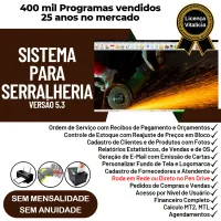 Sistema Ordem de Serviço Serralheria com Vendas e Financeiro e Agendamento v5.3 — imagem principal