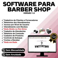 Software BarberShop  v1.0 — imagem principal