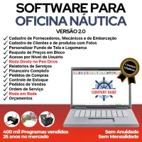 Software Ordem de Serviço para Oficina Nautica + Vendas e Financeiro v2.0 — imagem principal