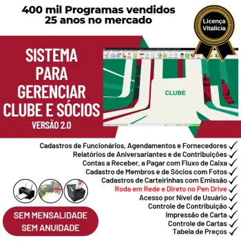 Sistema para Gerenciar de Clube, Agendamento e Financeiro v2.0