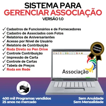Sistema para Gerenciar Associação v1.0