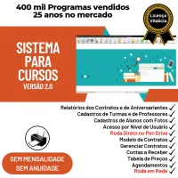 Sistema para Cursos com Agendamento e Contrato v2.0 — imagem principal
