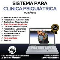 Sistema Gerenciar Clinica Psiquiatrica v1.0 — imagem principal
