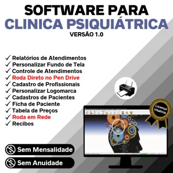 Software Gerenciar Clinica Psiquiatrica v1.0