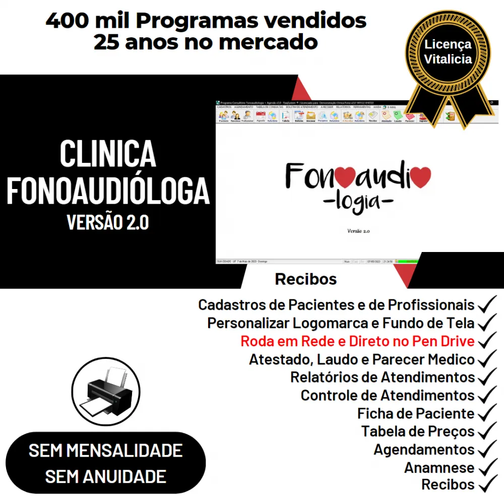Sistema Gerenciar Clinica Fonoaudióloga v2.0