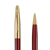 Caneta Crown Elegance Esferográfica Bordo DI11255D  - Foto 2