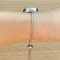 Pulseira Difusora de Óleos Essenciais Relicário Para AROMATERAPIA GATINHO - P003 - Foto 4