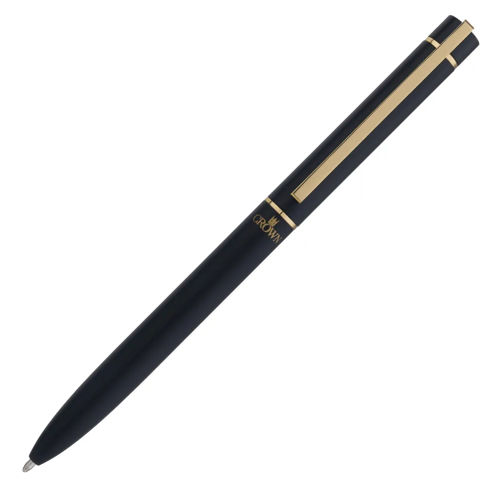 Caneta Crown Personalizada Metal Sensation Esferográfica - Dourada DI11480O