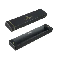 Caneta Crown Personalizada Metal Veneto Esferográfica - Preta DI13904P - Foto 2