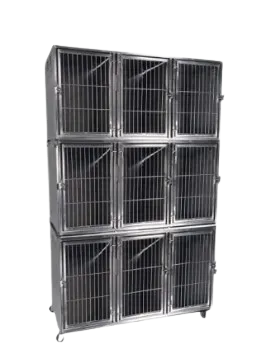 GATIL EM AÇO INOX 09 LUGARES 