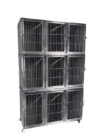 GATIL EM AÇO INOX 09 LUGARES 