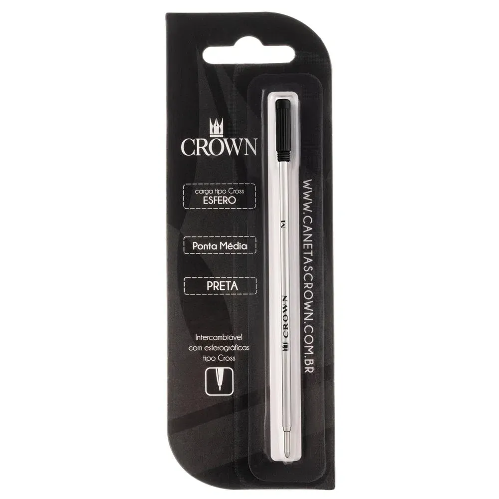  CARGA CROWN ESFEROGRAFICA TIPO CROSS Cor: Azul | CA12009P