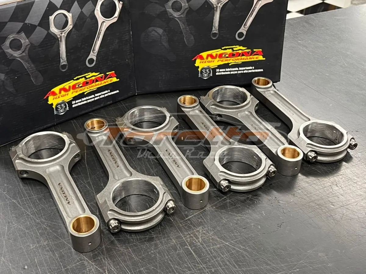 Bielas Forjadas Gm Opala 6 Cil. Billet 1000CV Parafusos ARP - Ancona (6UN)