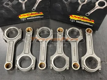 Bielas Forjadas Gm Opala 6 Cil. Billet 1000CV Parafusos ARP - Ancona (6UN) - Foto 2