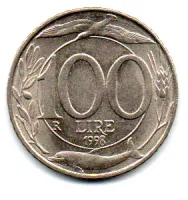 Itália - 1998 - 100 Lire