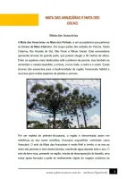 091 - Ciências - Biomas Brasileiros - Floresta de Araucárias e Mata dos Cocais - 7º ano - PDF com 10 páginas - Foto 2