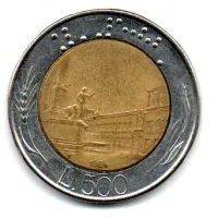 Itália - 1984 - 500 Lire - MBC