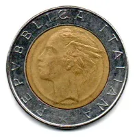 Itália - 1986 - 500 Lire - MBC - Foto 2