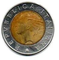 Itália - 1991 - 500 Lire - Foto 2